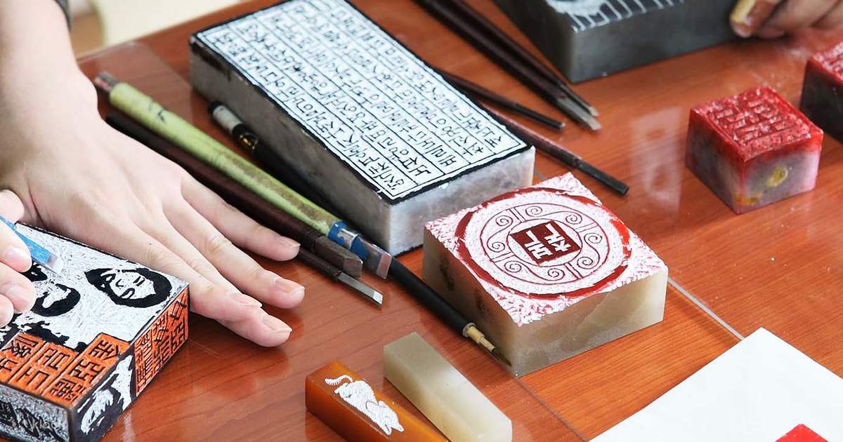 Handmade Stamp Engraving Experience Klook